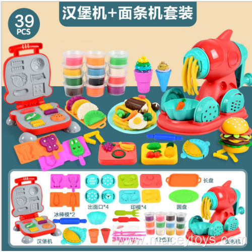 clay noodle machine Play-dough toy super light clay